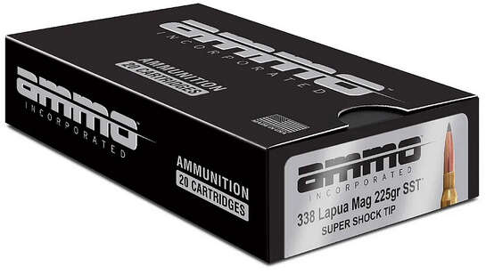 Ammunition Ammo Inc ZPAP M70 338LAPUA AI SIGNATURE 338 LAPUA MAG 225GR SST 20/10 • Model: ZPAP M70